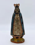 Polychrome and Gilt Spanish Santos Figurine, "Santa Maria, Madre de Dios". Spanish/Spanish Colonial, 17thC